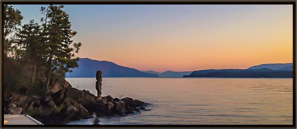 Sunset Cove” on Warren Island, located on Lake Pend Oreille