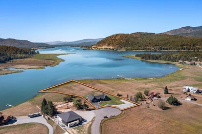 Aerial Property to the Lake