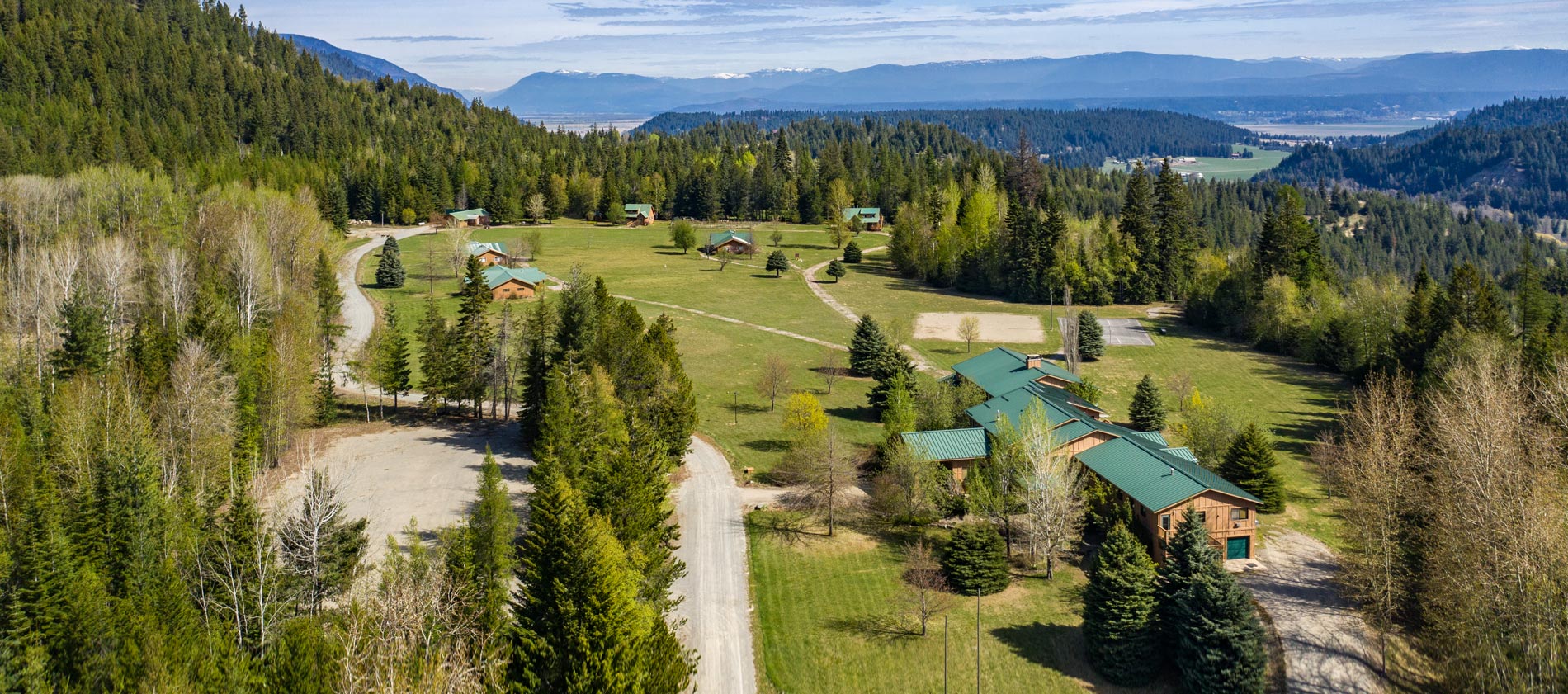 211 acres and 45 buildings for sale in Naples, Idaho