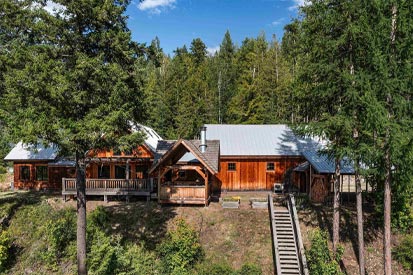 Aerial front of Home