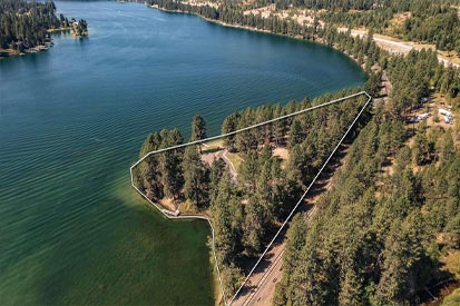 Aerial of Property Lines