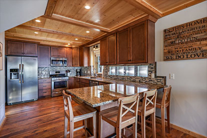 Example of a current cabin kitchen