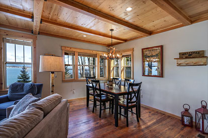 Example of a current cabin dining room