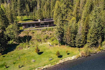 Aerial of Home and Frontage