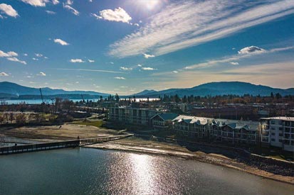 Aerial of Seasons at Sandpoint