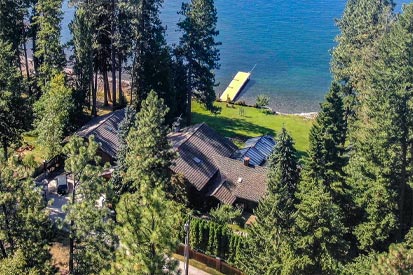 Aerial top of Home