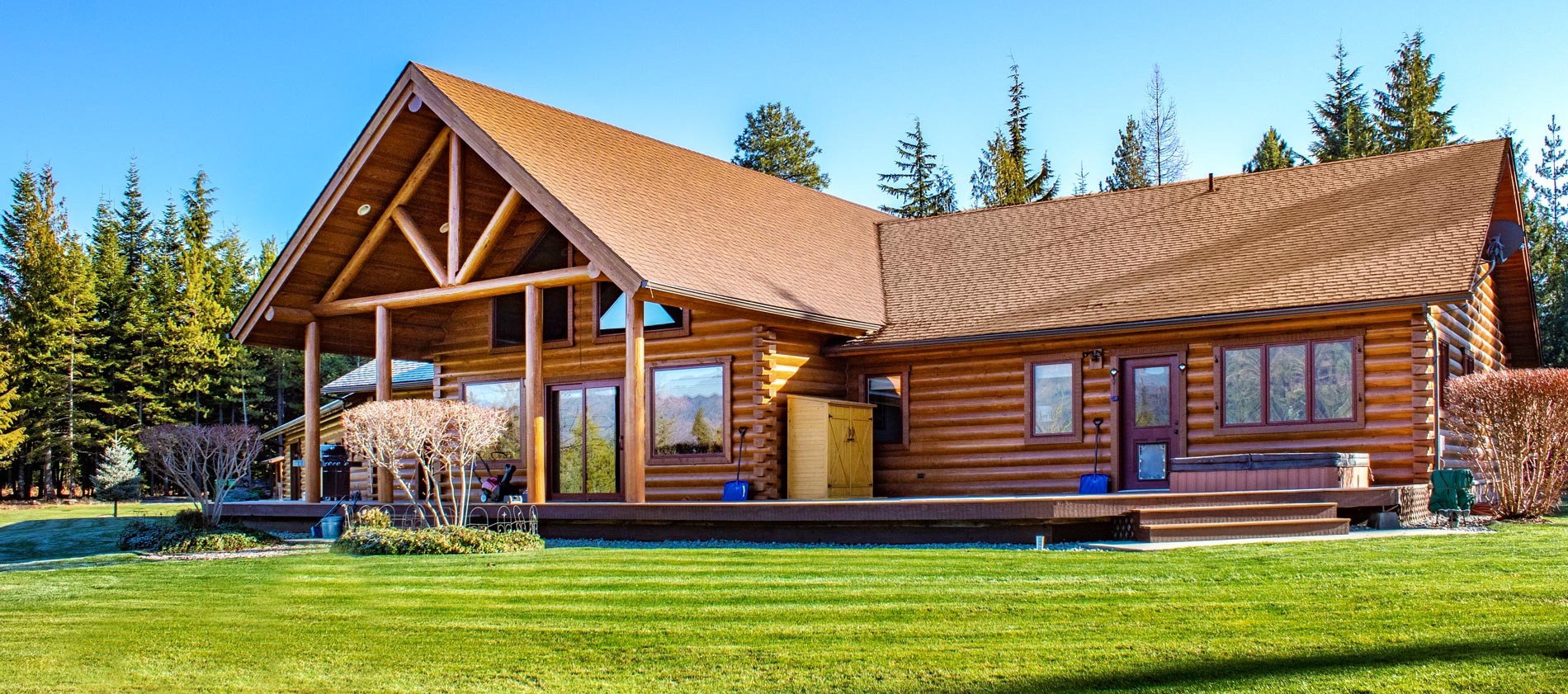 Meadows at Fall Creek Luxury Log Home for Sale