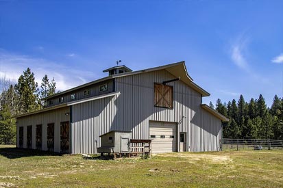 Barn with Stalls