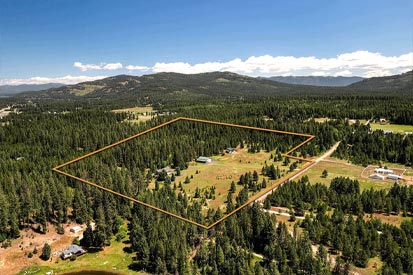 Aerial of the Property Lines