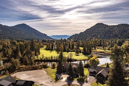 Aerial Golf Course