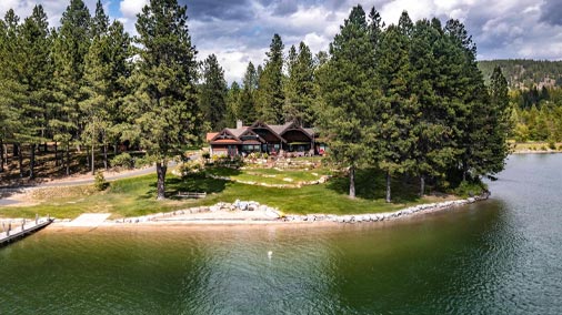 Your own private point on the Pend Oreille River