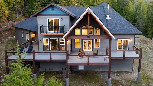 Discover refined mountain living on 6.6 private acres