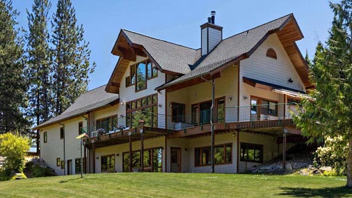 50-acre legacy estate boasts a lux Western Mountain home, enviable shop